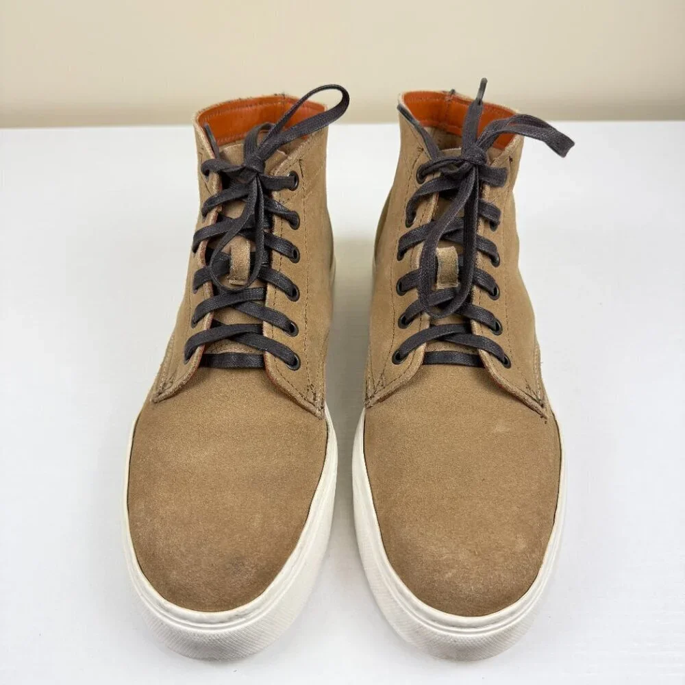 EUC Wolverine 1000 Mile Original High Top Sneaker Suede Vibram Rubber Sole
